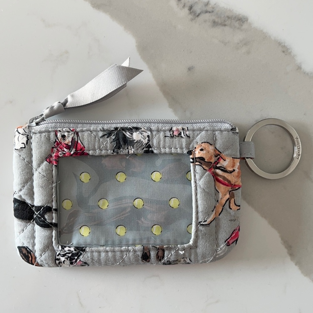 Vera Bradley Small Wallet with Lanyard